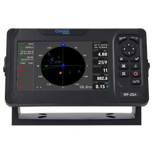 Onwa KP-25A 5-Inch Marine GPS Chart Plotter with GPS Antenna & Class B AIS Transponder Support, GPS & Galileo Compatible