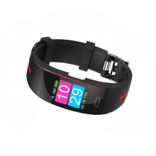 Smart Fitness Tracker Wristband: Blood Pressure Monitor, Heart Rate & Activity Tracker with ECG, PPG, HRV, Thermometer, and Breathing Rate Features