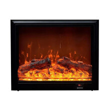 Nordic Living Room Electric Fireplace: Simulated Flame Decorative Cabinet Heater with Embedded TV Feature