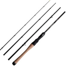 PureLure Stream Soft Bait Travel Rod - Ultralight 1.98m & 2.01m Partner for Pike, Bass, Trout - Fast Action Spinning & Casting Fishing Rod