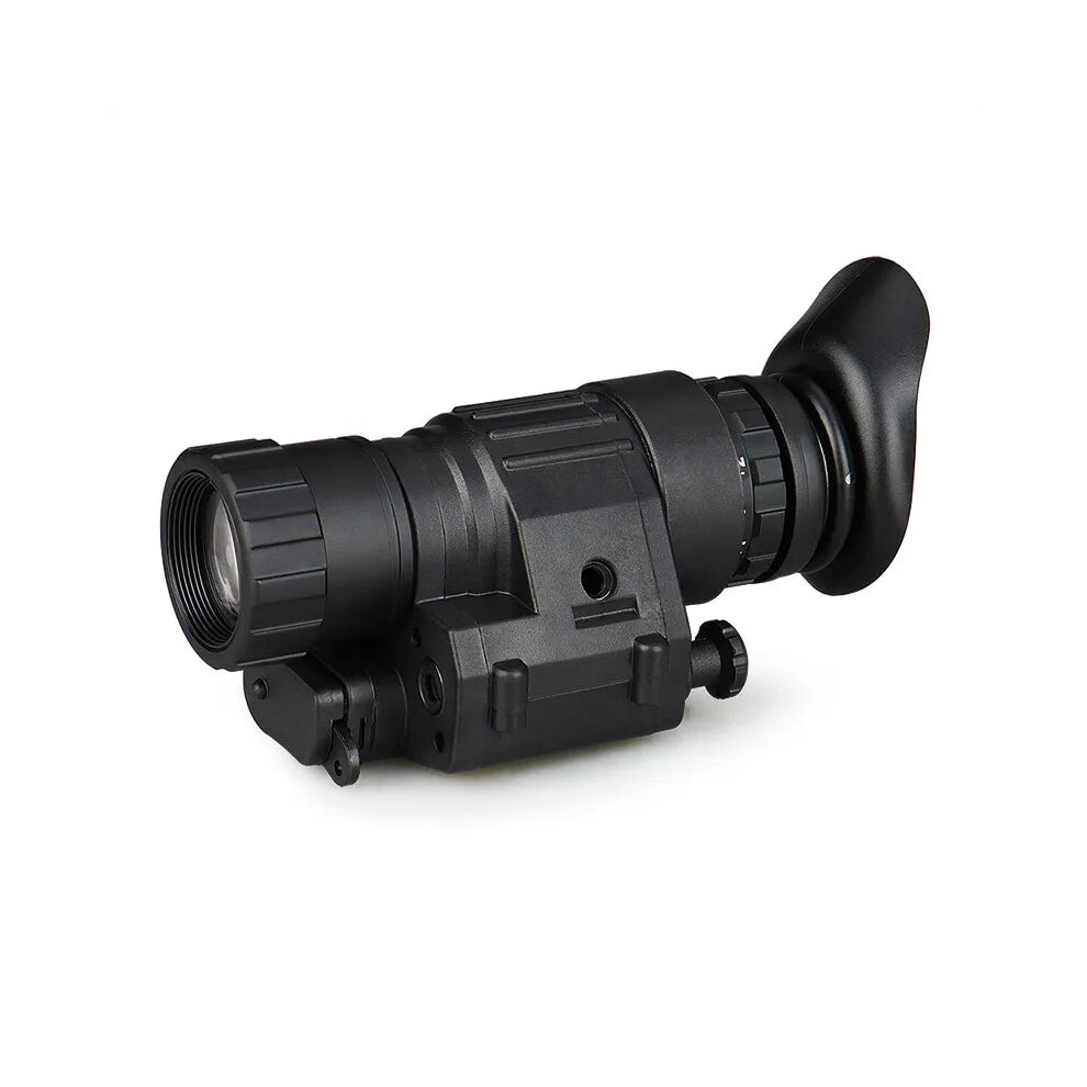 Advanced Digital Night Vision Monocular With J-Arm & Picatinny Rail Adapter For Hunting & Night Patrol - Compatible With Pvs-14 Ir 744759707154