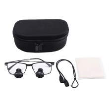 Customizable Dental Magnifying Glasses with TTL Embedded Loupes - 2.5x, 3.0x, 3.5x Magnification & Adjustable Interpupillary Distance