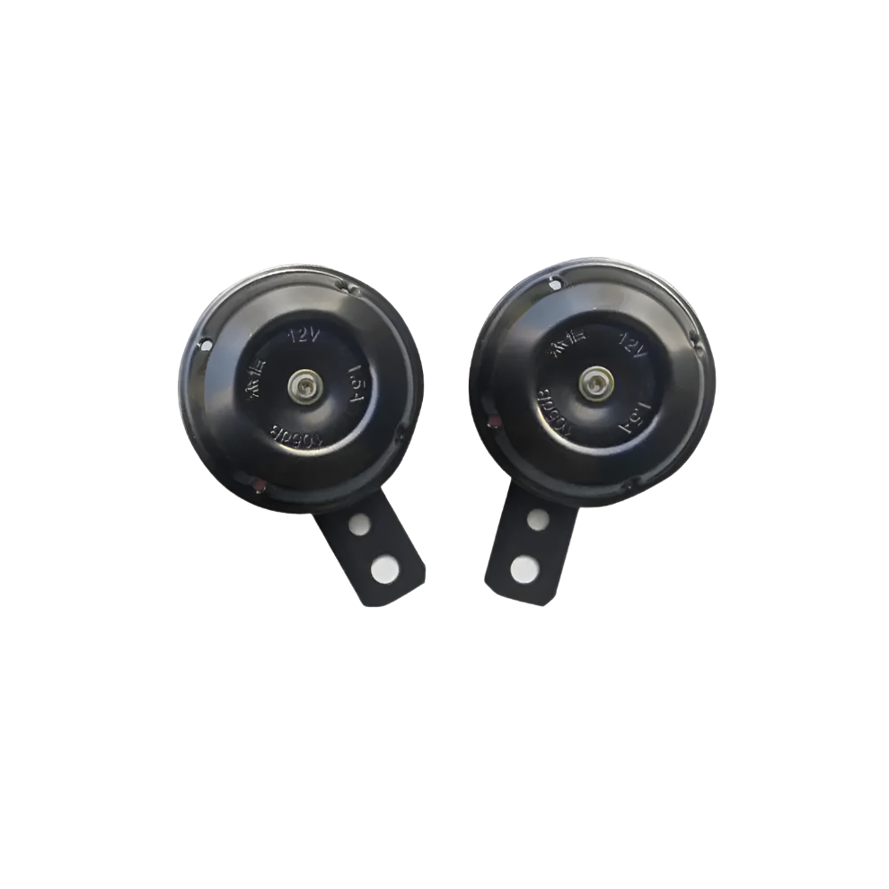 50-Pack Universal 12V Waterproof Motorcycle Electric Horn Kit - 105Db Loud Round Speakers For Scooters, Mopeds, And Dirt Bikes 313039570551