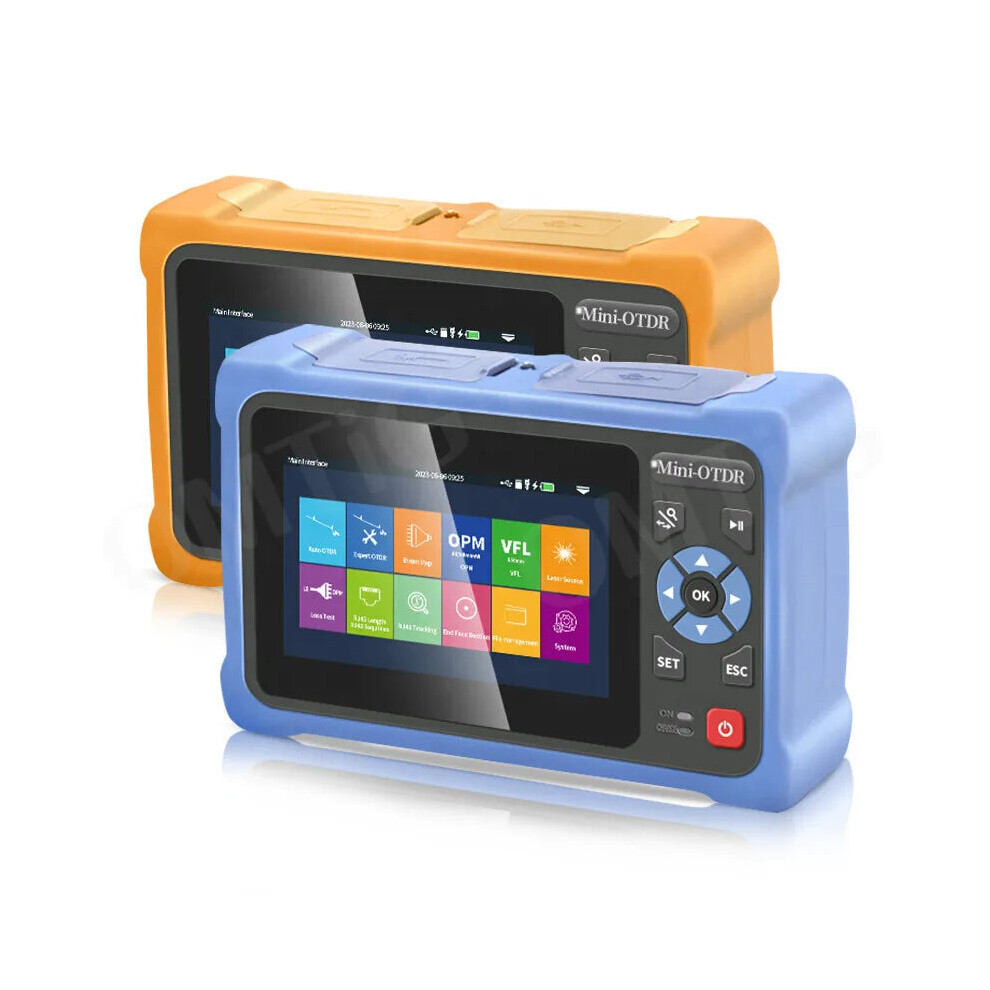 Compact 12-In-1 Automatic Mini Otdr Nk4000 Fiber Testing Device - 100Km Range, 1310/1550Nm, 26/24Db, Vfl, Ols, Opm Capabilities 384925140028