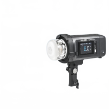 Jinbei HD400MAX Portable Outdoor Flash - 400W Handheld Strobe with Integrated Lithium Battery, HSS, TTL, and Touch Screen for Continuous Shooting