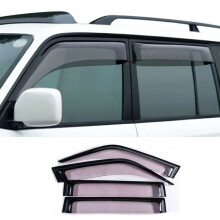 Toyota Prado 3400 FJ90 LC900 2003-2011 Premium Window Visor Rain & Sun Guard Vent Cover