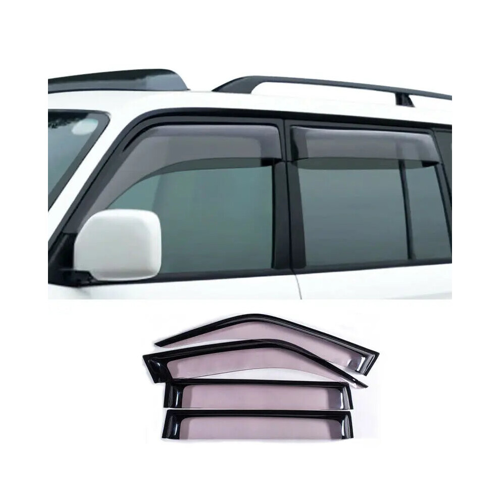 Toyota Prado 3400 Fj90 Lc900 2003-2011 Premium Window Visor Rain & Sun Guard Vent Cover 313043172192