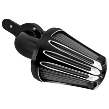 Black Air Cleaner Intake Filter for Harley Touring, Road King, Electra Glide, Softail, Fat Boy, Street Bob, Slim, FLHT, FLHX