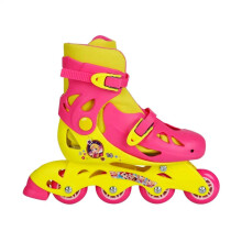 Polly Pocket Inline 4-Wheel Roller Skates - Sizes 34-37, Licensed for Girls, Fun & Safe with Fast and
