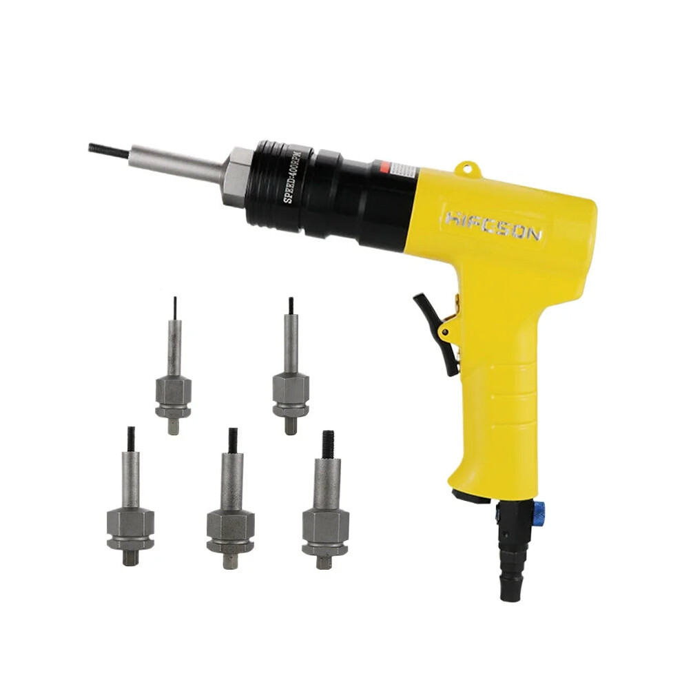 Versatile Pneumatic Air Rivet Nut Gun With Adjustable Tension For M3-M12 Nuts 7445011210278