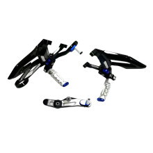 Verstelbare voetsteunen van koolstofvezel en CNC-gefreesd aluminium voor BMW S1000R/M1000R 2021-2024