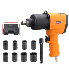 Heavy Duty 1/2 Inch Impact Wrench - 1200Nm Torque for Automotive Repair, Electric & Pneumatic Tool