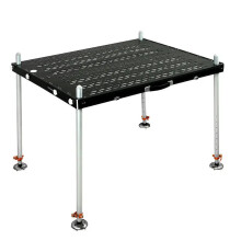 Compact Aluminum Alloy Folding Fishing Platform for Deep Water Adventures - Hollow Light, Bold & Thick Design