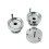 Versatile Button Maker with 32mm & 37mm Magnetic Interchangeable Molds 1