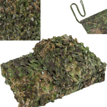 Versatile Multi-Size Camouflage Netting - 5-Color Mesh with Grid for Camping, Parties, and Shade Solutions