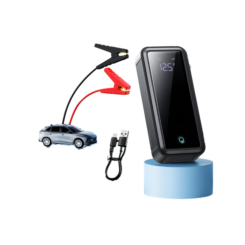 Baseus 3000A Super Capacitor Car Jump Starter - Portable Emergency Car Booster & Battery-Less Charger 313052538590