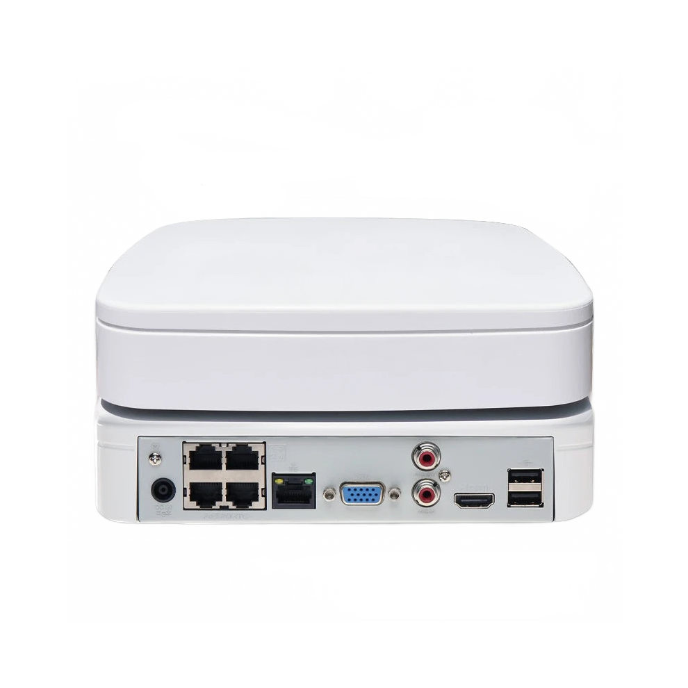 Dahua Nvr4104-P-Ei & Nvr4108-8P-Ei: Enhanced 4K Network Video Recorder With Onvif, 4/8 Channel Support, 4/8 Poe, And H.265 Wizsense Technology 711181170979