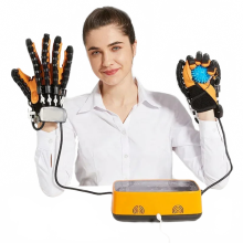 Advanced Pneumatic Rehabilitation Gloves for Home Stroke Recovery and Hemiplegia Hand Function Training