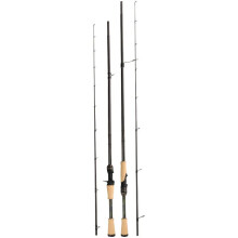 Kyorim Ultina3 Zander Fishing Rod - 2 Sections, Fuji SIC Guide, Carbon Reel Seat, Spinning & Casting Rod