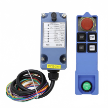 Saga L6B 4-Button Single Speed Industrial Wireless Radio Remote Control for Cranes and Winches