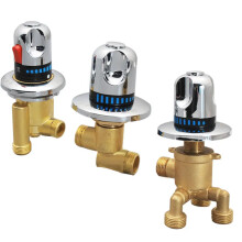 Premium Chrome Brass Thermostatic Waterfall Bathtub Faucet with Shower and Massage Features