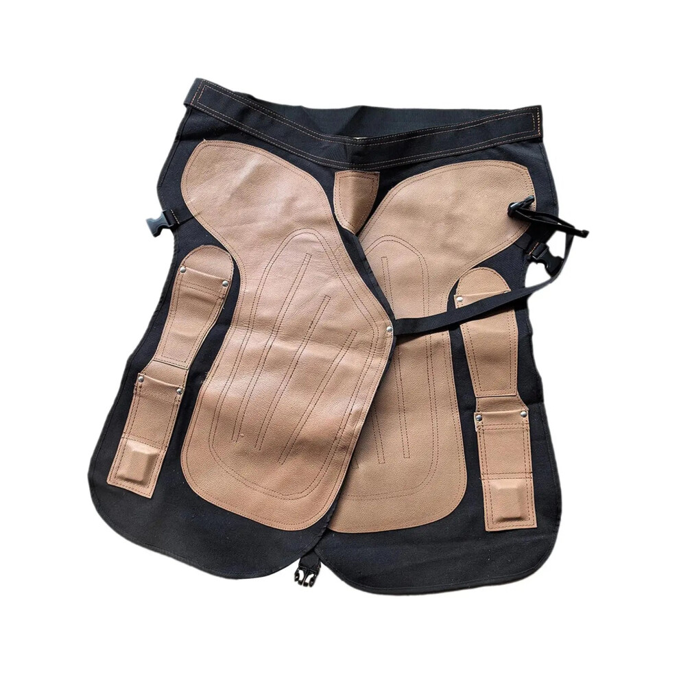 Premium Pu Leather & Canvas Farrier Apron For Hoof Trimming 7445045996964