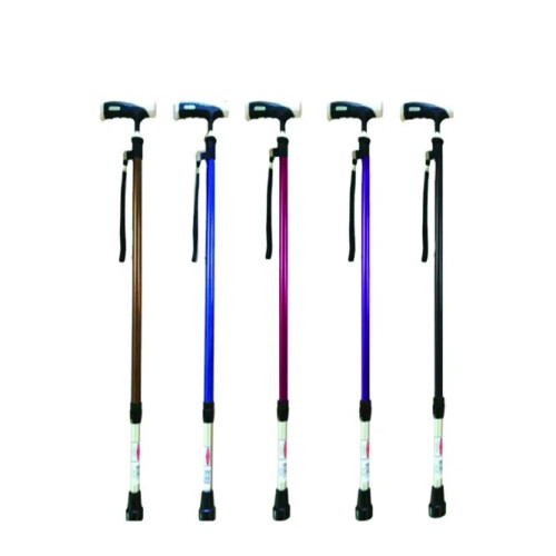 Ergonomic Adjustable Walking Cane for Seniors - Lightweight and Sturdy Support Stick