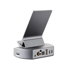 HiFi Turntable with ES9038Q2M DAC Chipset - Compatible with Android & iPhone - DSD256, USB, Coaxial, Optical, AUX Outputs