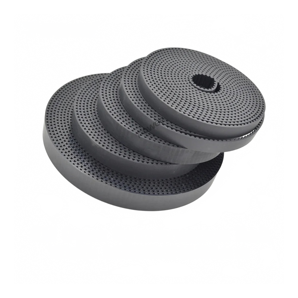 Powge Pu Htd 8M Open Timing Belt - Polyurethane Steel Arc Tooth, Available Widths: 20Mm, 25Mm, 30Mm, 40Mm, 50Mm - Compatible With 8M 30Mm Htd8m Black 313027020099