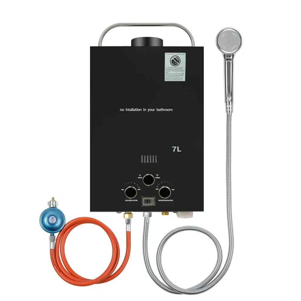 Compact 7L Propane Tankless Water Heater - I For Rvs, Cabins, Barns & Camping With Multiple Safety Features 7445001073098