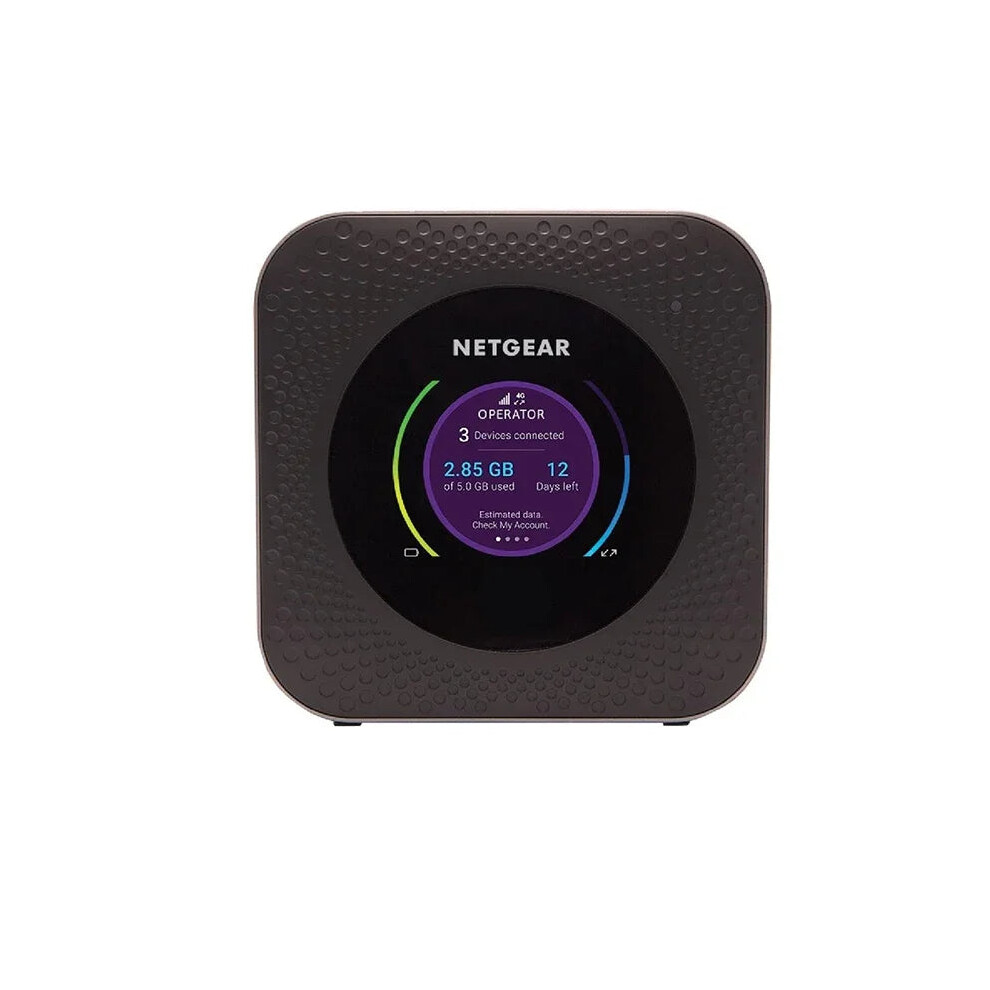 Netgear Nighthawk M1 MR1100: Unlocked 4G Router & WiFi Repeater with SIM Slot, 1Gbps Mobile Hotspot