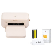 High-Resolution HPRT Thermal Photo Printer with 4x6 Photo Paper for CP4100 - Desktop Bluetooth & WiFi Enabled Color Printing with Cartridge Ribbon