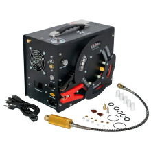 Tuxing TXES062 300BAR 4500PSI Portable PCP Air Compressor with Built-in Power Adapter, Auto Stop & Cooling Fan for High-Pressure Tank Filling