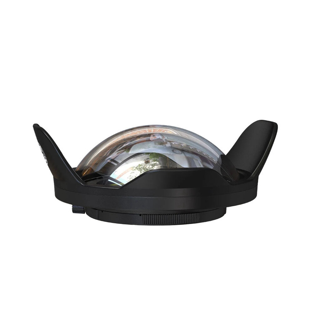 67Mm Waterproof Wide Angle Dome Port Lens Housing Case For Slr Cameras - Underwater Diving Accessory 313053965937
