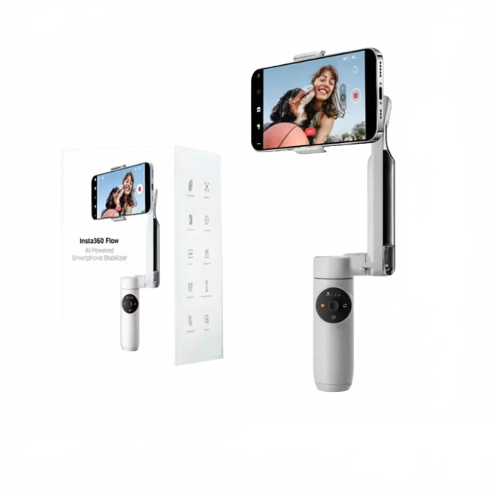 Ai-Powered Smartphone Stabilizer With Auto-Tracking & 3-Axis Stabilization - Built-In Tripod, Eu Warehouse Flow Gimbal 7445005733721
