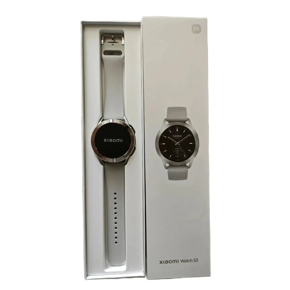 Xiaomi Watch S3: Heart Rate & Blood Oxygen Monitor, 1.43 Amoled, Bluetooth 5.2, 5Atm Waterproof, Sports Tracking Smartwatch 7445035889870