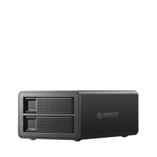 Dual Bay ORICO 35 Series 3.5 HDD Docking Station with UASP Support and 48W Power for 2.5 & 3.5 Hard Drives