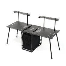 Compact & Portable Outdoor Folding Table - Lightweight, Detachable, & Storable for Camping, BBQs, and Picnics