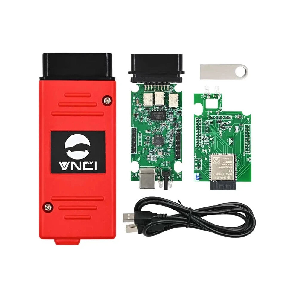 V24 1.1 Vnci 6154A Scanner With Original Driver - Enhanced Can Fd & Doip Support For All Vag Models Until 2024 313094269278