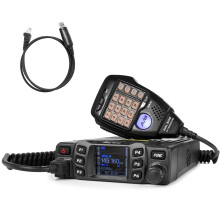 Anytone AT-778UV II Dual Band Mini Radio: VHF 136-174MHz, UHF 400-480MHz, 25W, 200 Channels, Amateur Car Radio