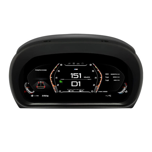 BMW 3 Series E90/E91/E92/E93 2005-2012 LCD Dashboard Display - Virtual Cockpit Speedometer