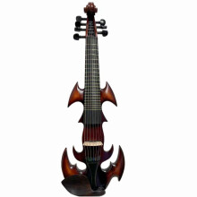 Song Brand 7-String 4/4 Electric Violin with Inlay Frets - Solid Wood, Includes Free Case & Bow