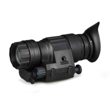 Advanced PVS-14 Digital Night Vision Monocular with 4x Zoom & Metal J-Arm for Tactical Hunting