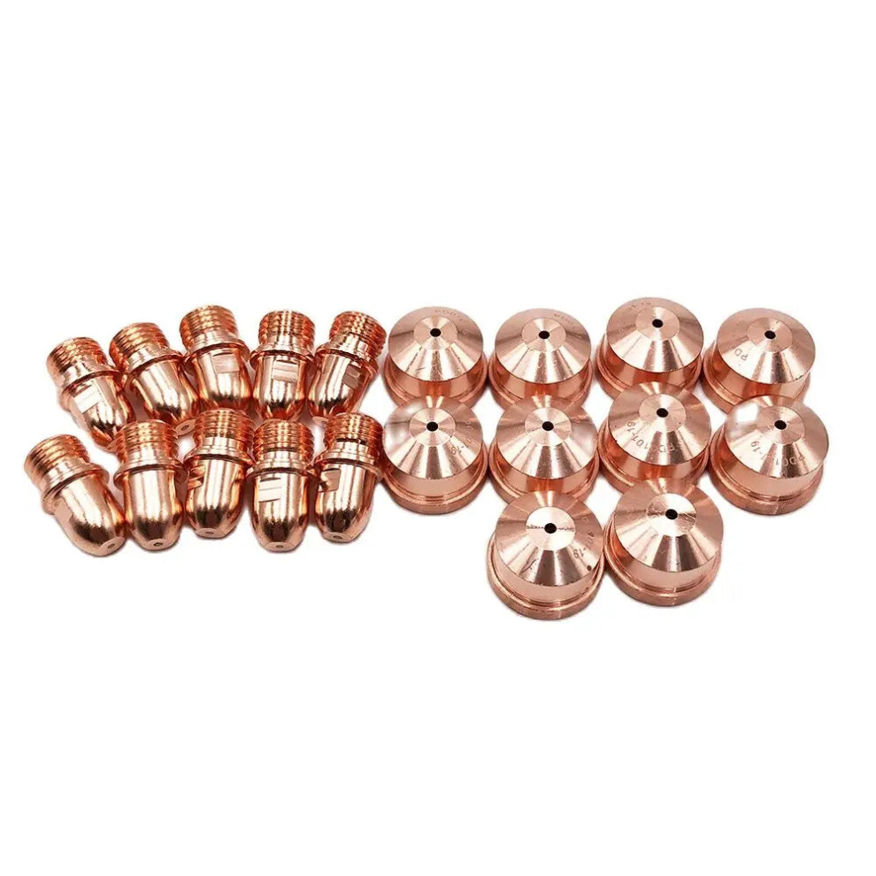 Air Plasma Cutting Torch Consumables Set: 100 Nozzles Pd0101 & 100 Electrodes Pr0101 For A141 A101 Models 7445014316311