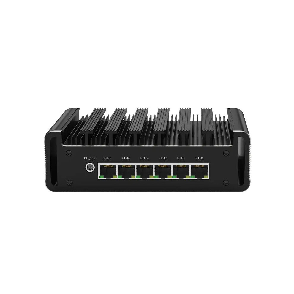 Compact Alder Lake N100 Fanless Mini Pc Router With 6X Intel I226 2.5G Lan, Hd/Dp, Pfsense Firewall, Esxi, Aes-Ni 313036272250