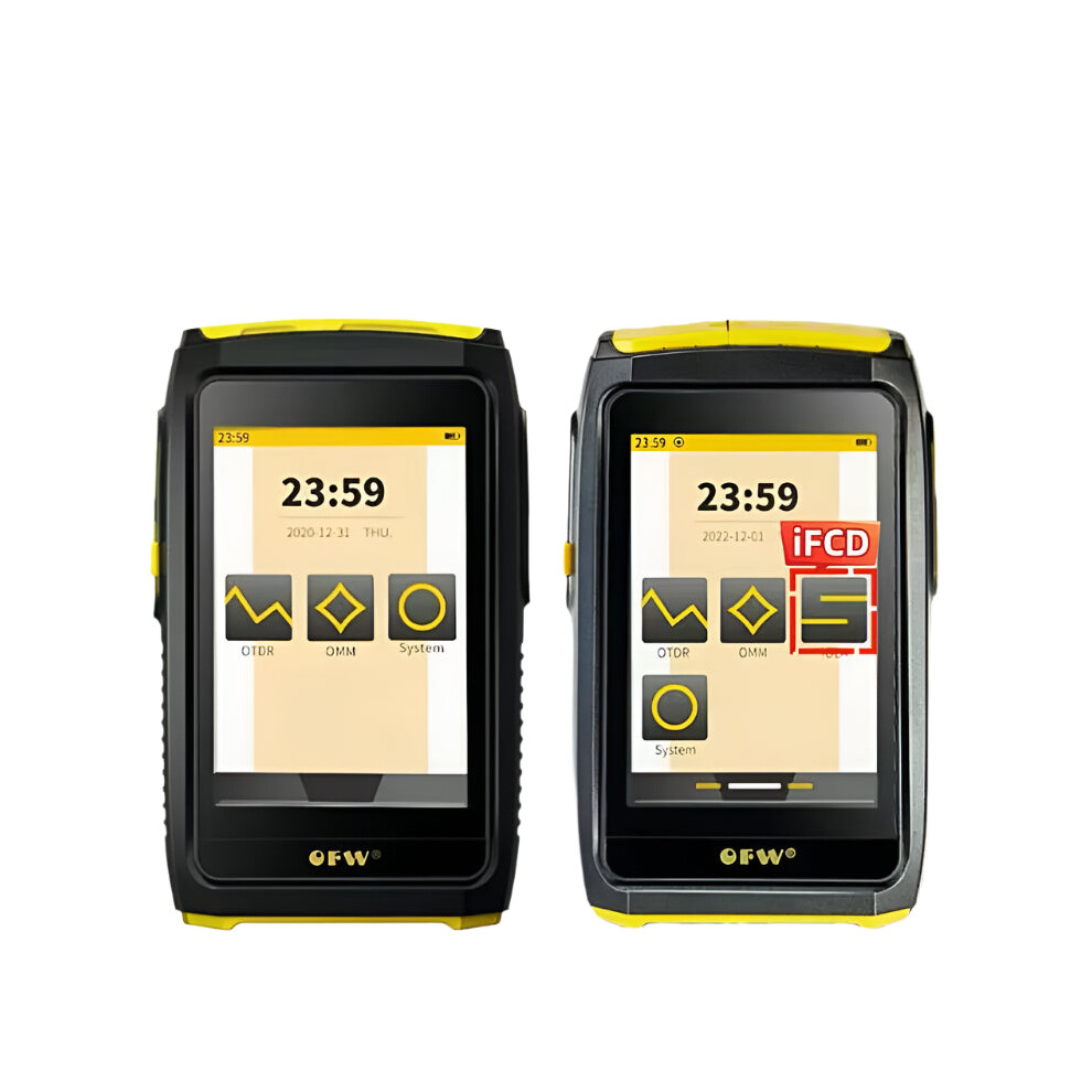 Ofw Mini Otdr Active Fiber Live Tester - 1550Nm, 20Db, 80Km Range Fiber Reflectometer With Touch Screen, Opm, Vfl, Ols, Sc/Apc/Upc Connectors 313034058061