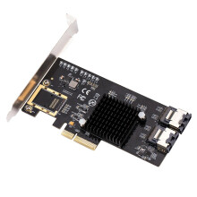 8-Port PCIe to SATA 3.0 Expansion Card - High-Speed SATA Controller Adapter with PCI Express Interface