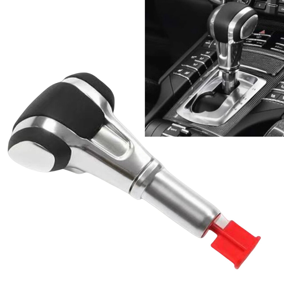 Premium Carbon Fiber Leather Gear Shift Knob Kit For Porsche Cayenne 958 92A (2011-2018) 744759918888