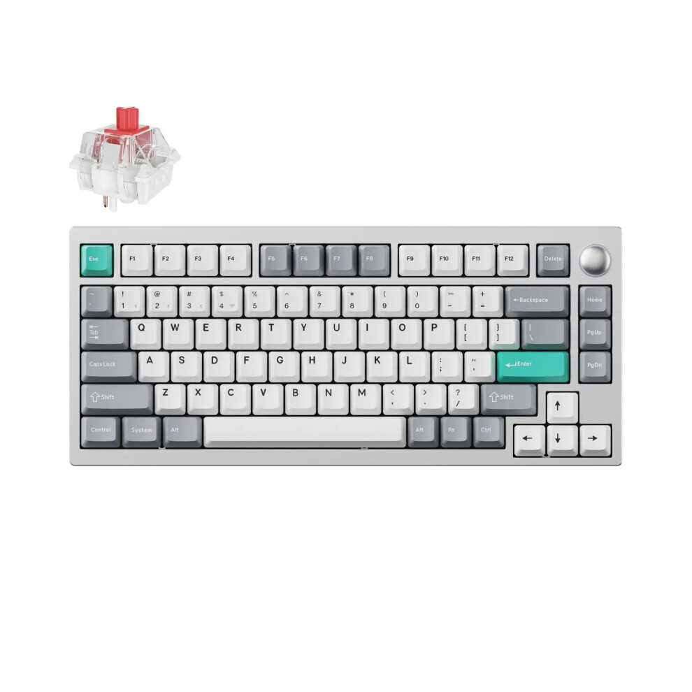 Lemokey P1 Pro Wireless Custom Gaming Keyboard - Cnc Machined Aluminum, Qmk/Via Compatible, Keychron Super Mechanical Switches 313101578508