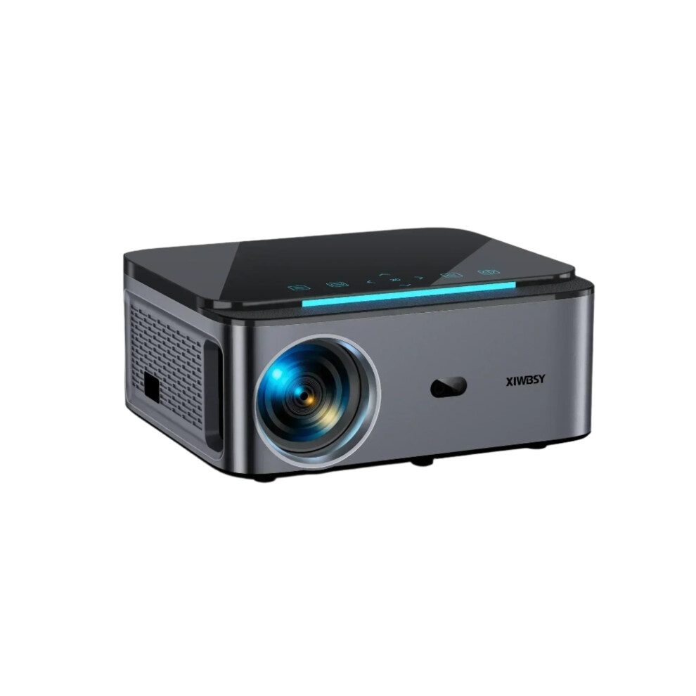 25000 Lumens 4K Android Projector With Wifi 6, Bluetooth 5.1, Auto Focus & Keystone For Home Theater 7445013225263